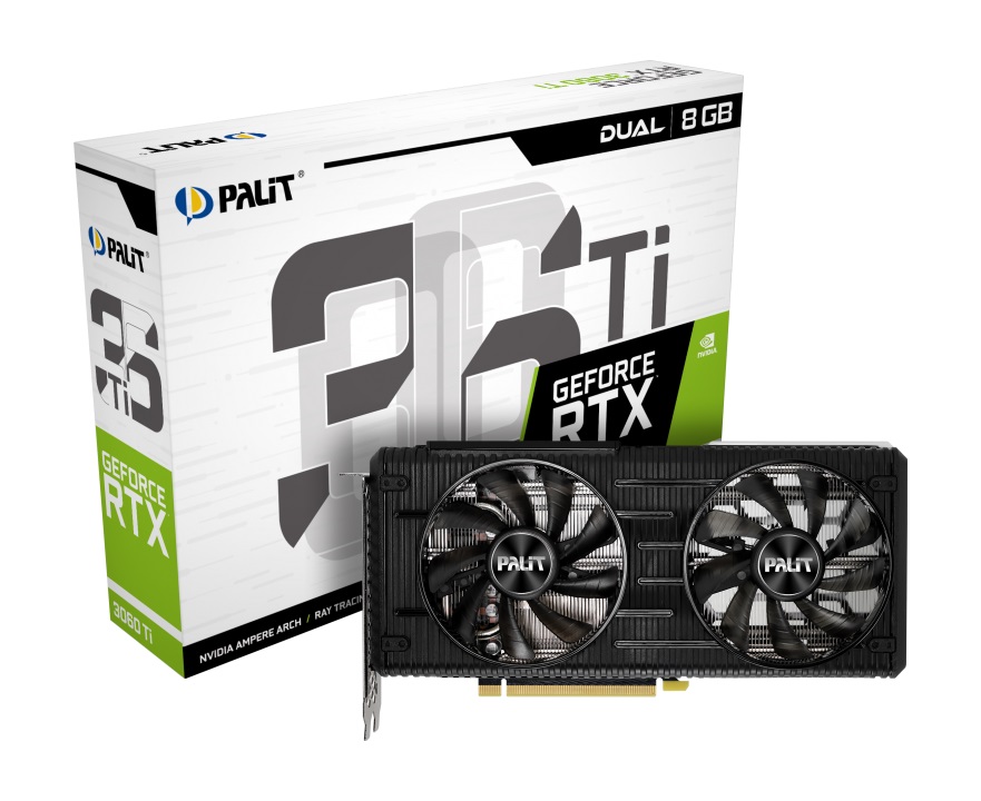 картинка Видеокарта Palit GeForce RTX 3060 Ti Dual V1 от магазина Одежда+