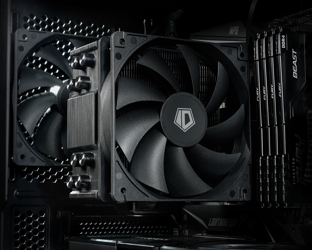 картинка Кулер для процессора ID-COOLING SE-214-XT Black от магазина Одежда+