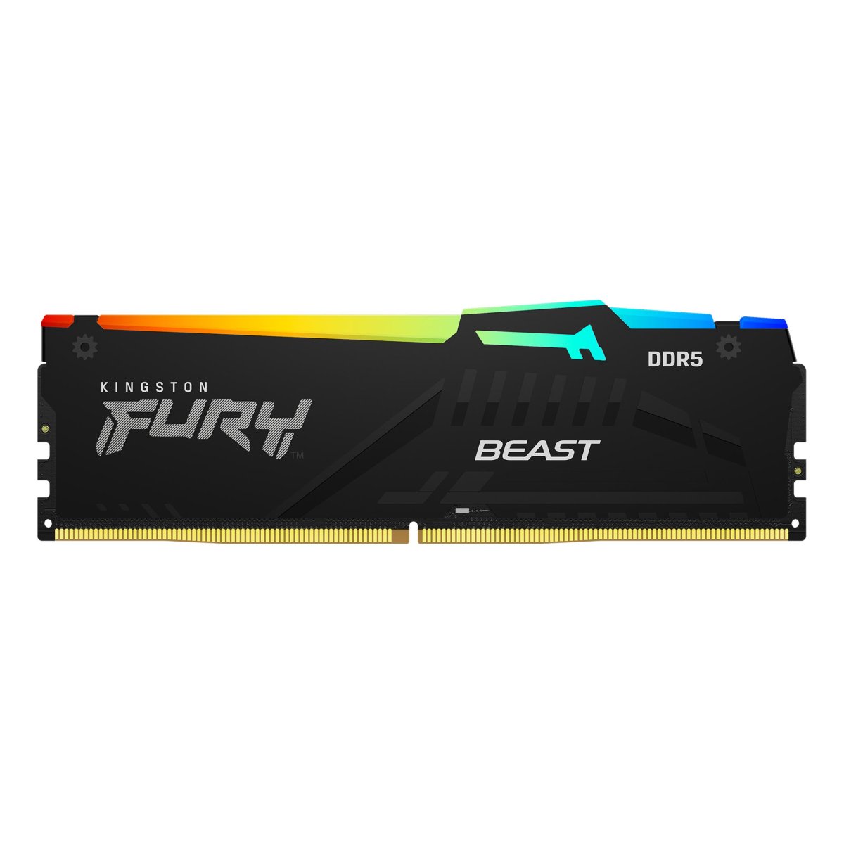 картинка Оперативная память 32 ГБ Kingston FURY Beast Black RGB [KF556C40BBA-32] от магазина Одежда+