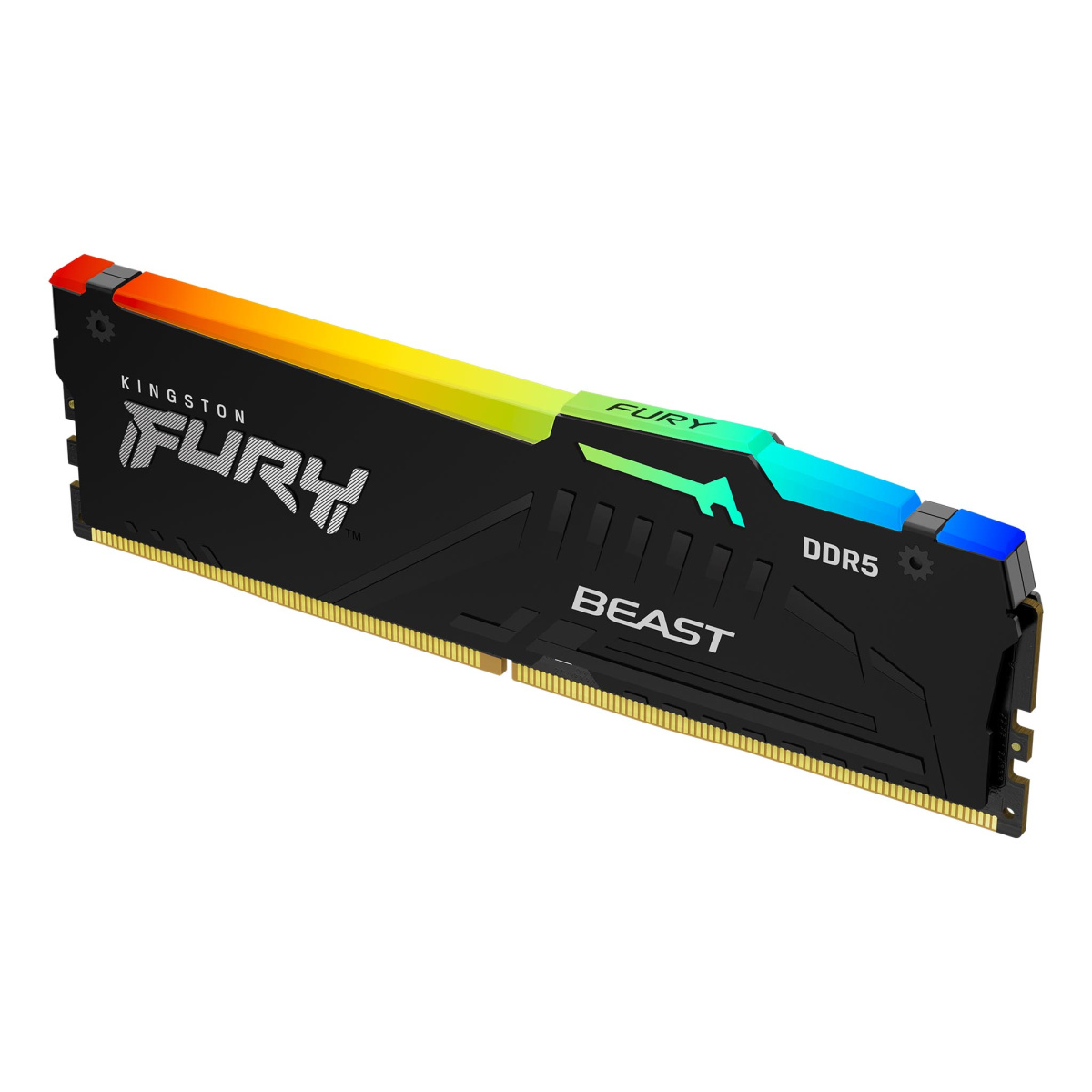 картинка Оперативная память 32 ГБ Kingston FURY Beast Black RGB [KF556C40BBA-32] от магазина Одежда+
