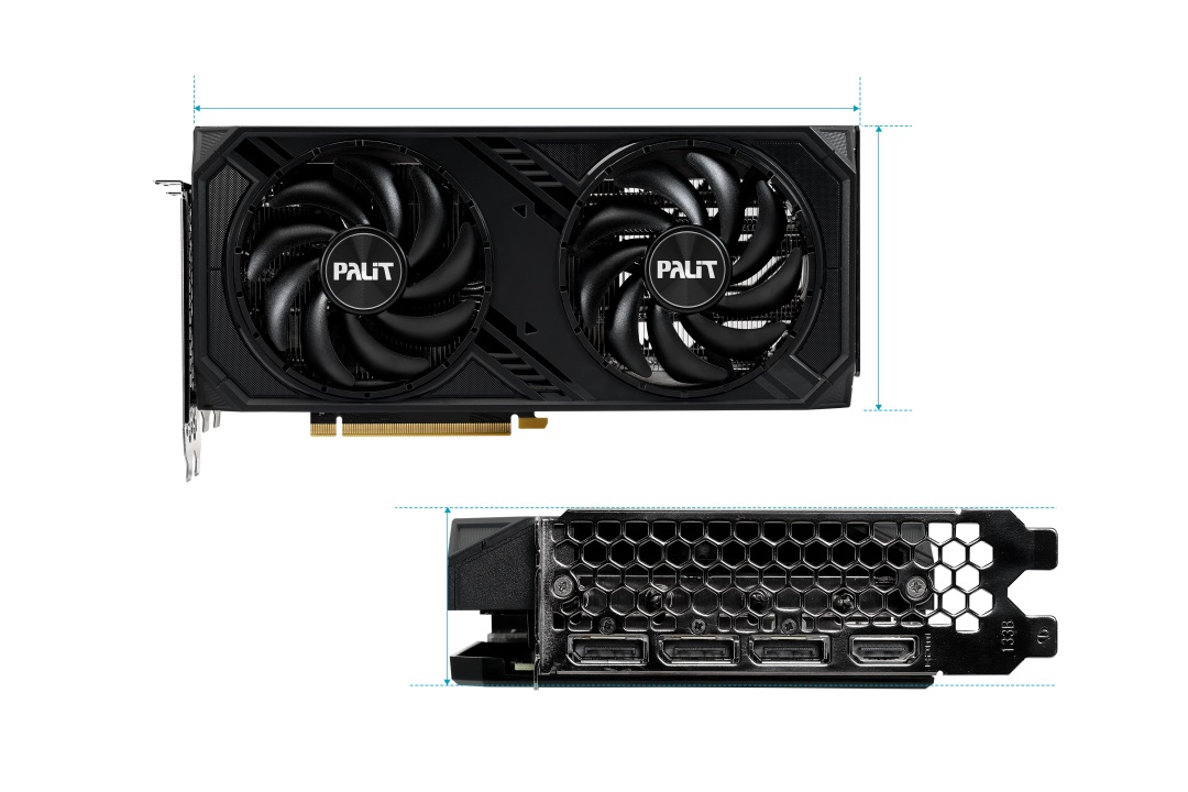 картинка Видеокарта Palit GeForce RTX 4070 SUPER Dual OC от магазина Одежда+