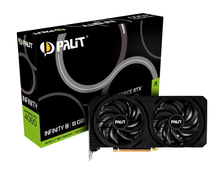 картинка Видеокарта Palit GeForce RTX 4060 Infinity 2 от магазина Одежда+