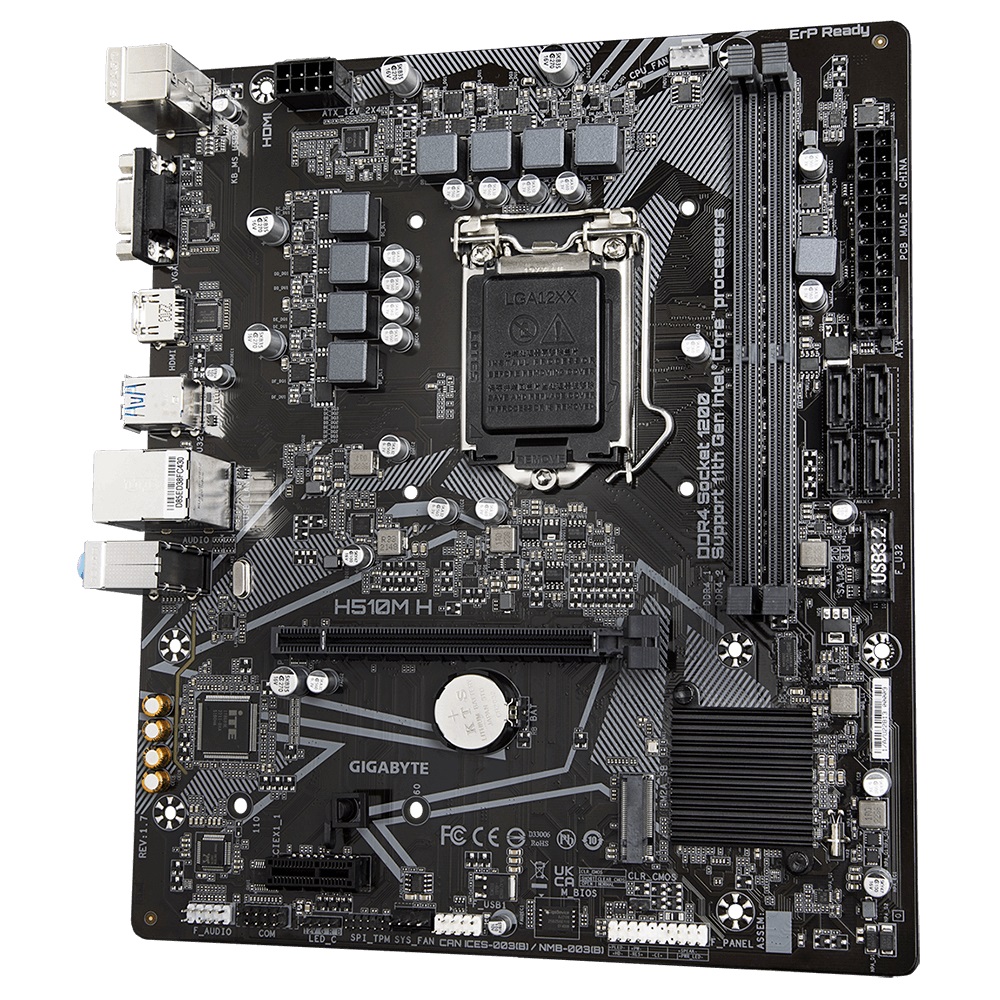 картинка Материнская плата GIGABYTE H510M H от магазина Одежда+