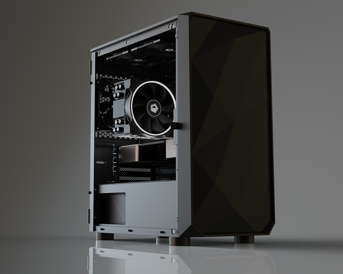 картинка Кулер для процессора ID-COOLING SE-214-XT RING от магазина Одежда+