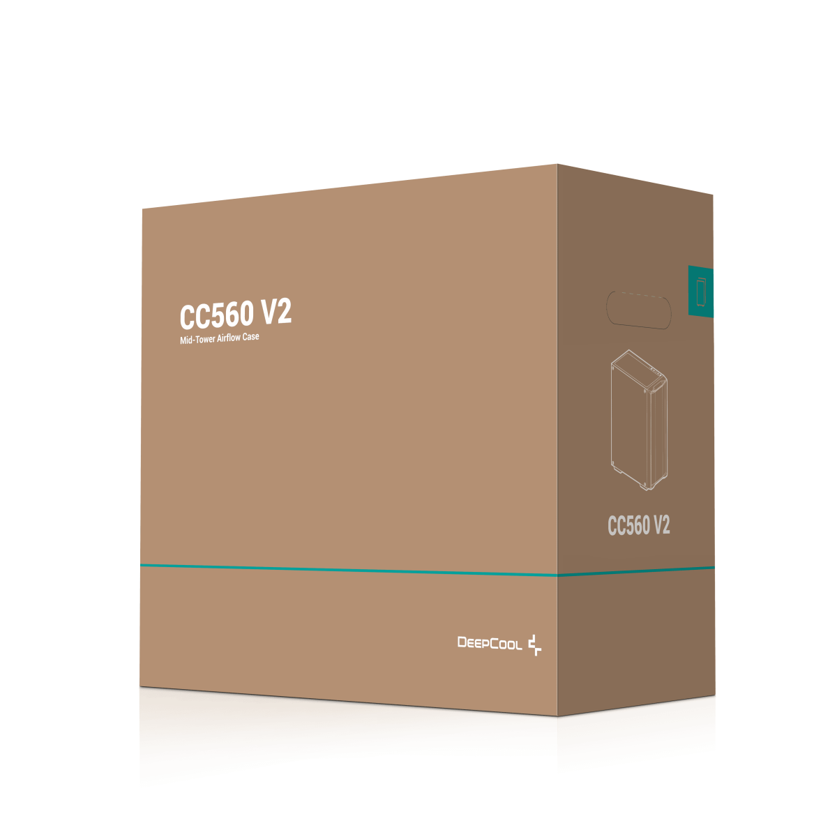 картинка Корпус DEEPCOOL CC560 V2 Black от магазина Одежда+