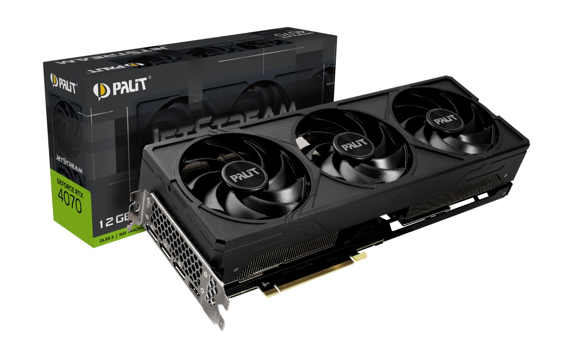 картинка Видеокарта Palit GeForce RTX 4070 JetStream от магазина Одежда+