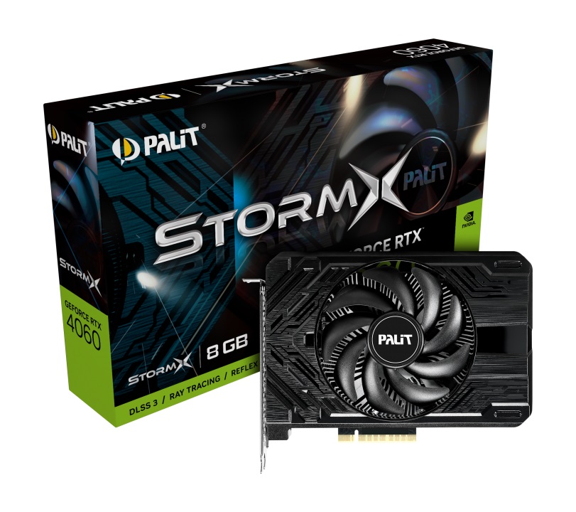 картинка Видеокарта Palit GeForce RTX 4060 StormX от магазина Одежда+