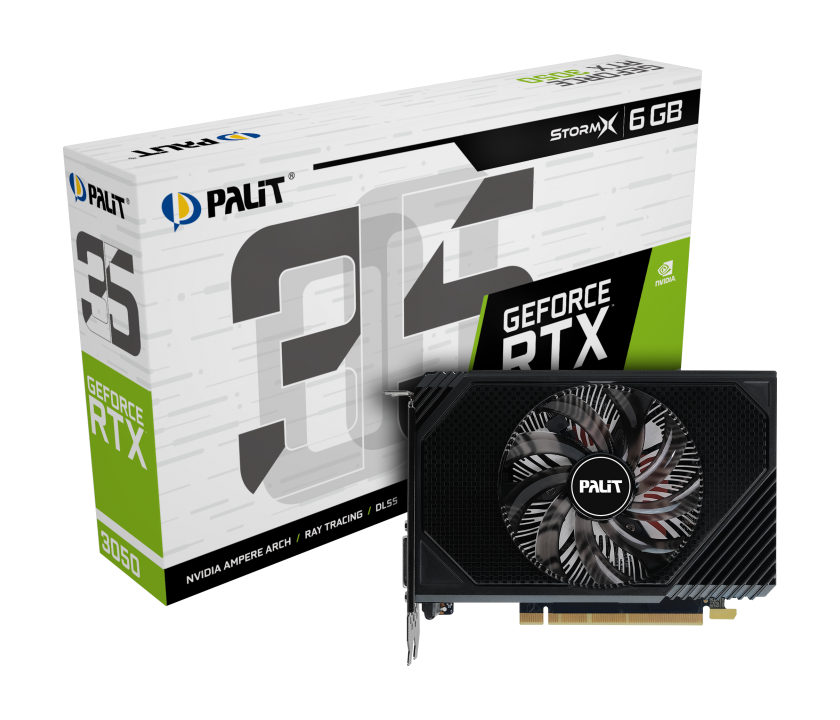 картинка Видеокарта Palit GeForce RTX 3050 StormX от магазина Одежда+
