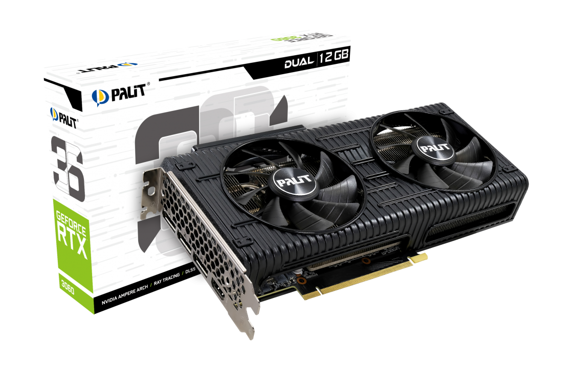 картинка Видеокарта Palit GeForce RTX 3060 Dual от магазина Одежда+