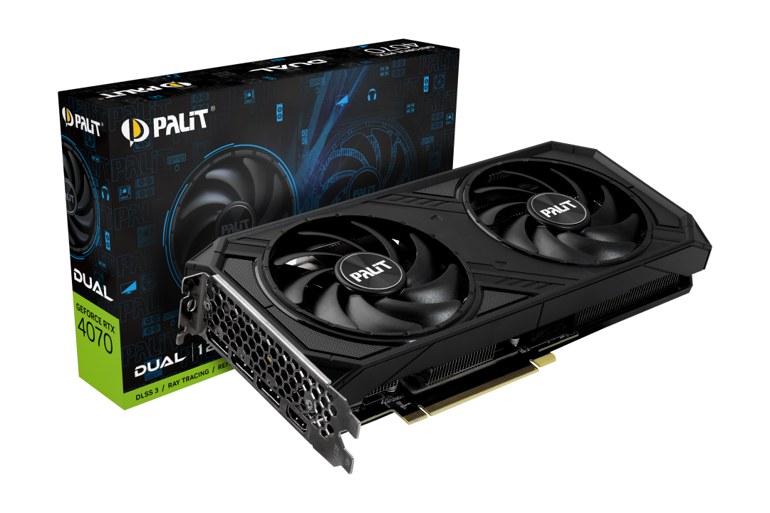 картинка Видеокарта Palit GeForce RTX 4070 Dual от магазина Одежда+
